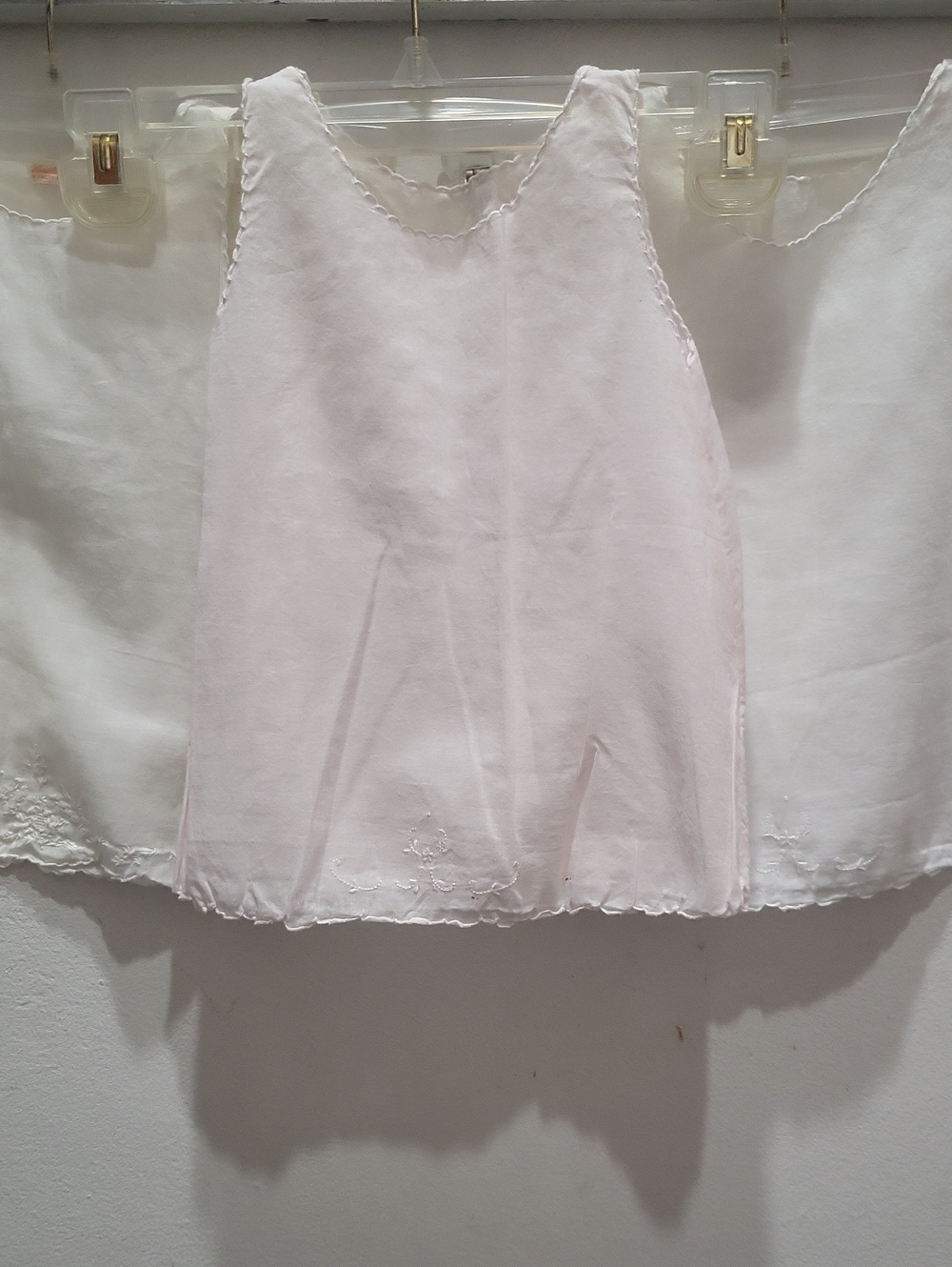 Vtg 1970 Handmade Handkerchief Cotton Dress Lot